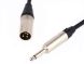 Мікрофонний кабель Jack mono-XLR male 1m ABCCABLS MA015L1