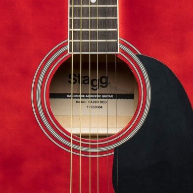 Акустическая гитара STAGG G SA20D RED 86585 фото