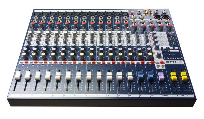 Микшерный пульт SOUNDCRAFT  EFX12 SCR-E535100000EU фото