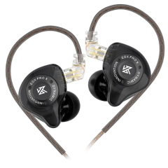 Вакуумні навушники  KZ Audio EDX Pro X BLACK NO MIC 86897 фото