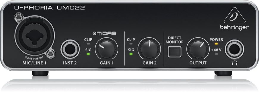Звукова карта BEHRINGER UMC22 87052 фото