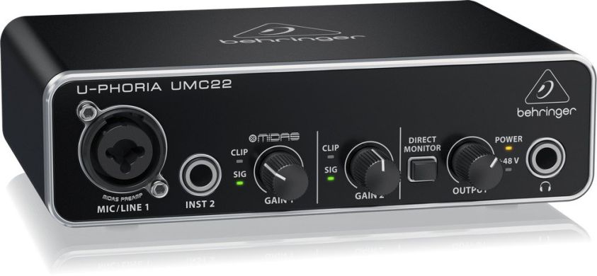 Звукова карта BEHRINGER UMC22 87052 фото