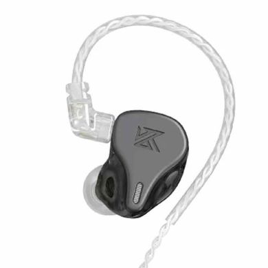 Вакуумні навушники KZ Audio DQ6 GRAY MIC 87623 фото