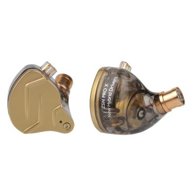 Вакуумні навушники KZ Audio ZSN PRO X GOLD NO MIC 86882 фото