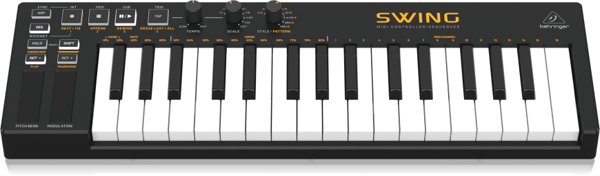 MIDI-клавіатура BEHRINGER SWING 87752 фото