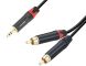 Межблочный кабель mini Jack-2xRCA 3m ABCCABLS MA309L3