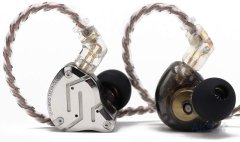 Вакуумні навушники KZ Audio ZS10 PRO BLACK NO MIC 86114 фото