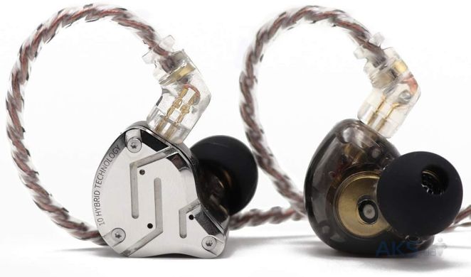 Вакуумные наушники KZ Audio ZS10 PRO BLACK NO MIC 86114 фото