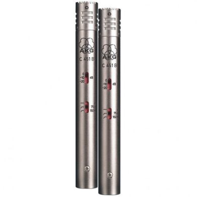 Комплект студійних мікрофонів AKG C451B STEREO SET 2895H00210 фото