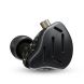 Вакуумні навушники KZ Audio ZAX BLACK NO MIC