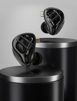 Вакуумні навушники KZ Audio ZAR BLACK NO MIC 86110 фото