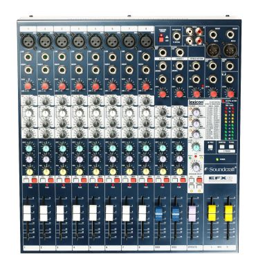 Аналоговий пульт мікшерний SOUNDCRAFT EFX8 SCR-E535000000EU фото