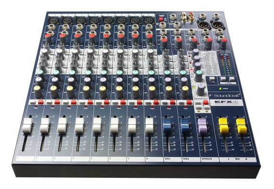 Аналоговий пульт мікшерний SOUNDCRAFT EFX8 SCR-E535000000EU фото
