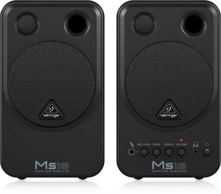 Комплект активних студійних моніторів BEHRINGER MS16 87076 фото