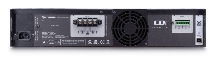 Трансляционный усилитель мощности Crown  CDi DriveCore 2|1200 (EU) NCDI2X12-U-EU фото