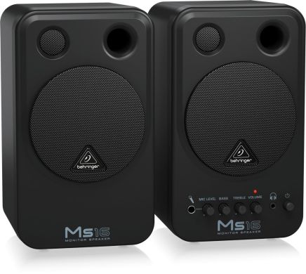 Комплект активних студійних моніторів BEHRINGER MS16 87076 фото