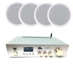 Комплект фонового озвучування 4all Audio SET 4xCELL 610 1xPAMP-60-BT 88421 фото