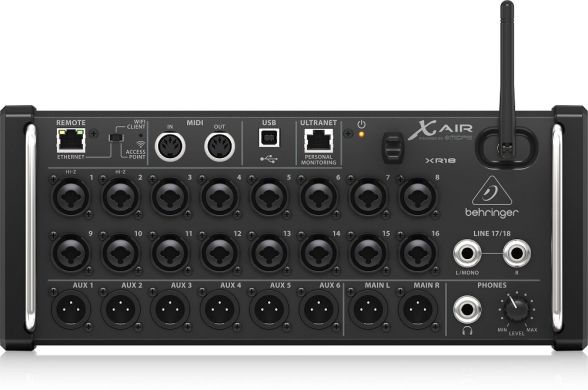 Цифровий мікшерний пульт BEHRINGER XR18 X Air 87029 фото