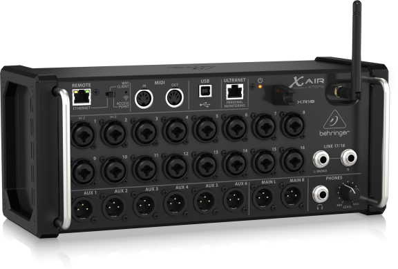 Цифровий мікшерний пульт BEHRINGER XR18 X Air 87029 фото