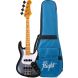 Мінібас-гітара  Flight JB Mini Moonburst Bass