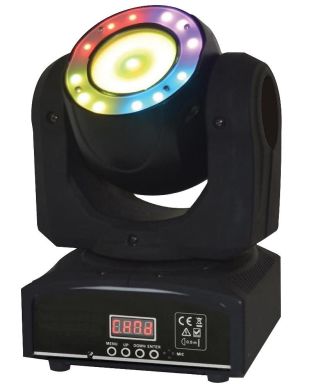 FREE COLOR MINI BEAM 60 HALO Светодиодный полнооборотный прожектор 75127 фото