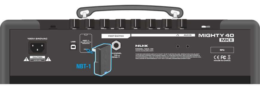 Гитарный комбоусилитель NUX Mighty 40 MKII 88027 фото
