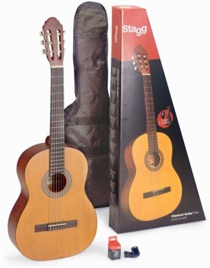 Классическая гитара STAGG N C440 M NAT PACK 86339 фото