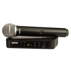 Радіосистема з ручним мікрофоном SHURE BLX24E/PG58-M17 78014 фото