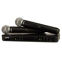Радіосистема із двома ручними мікрофонами SHURE BLX288E/SM58 78067 фото