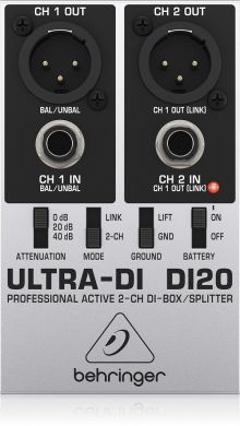 Директ-бокс BEHRINGER DI20 87035 фото