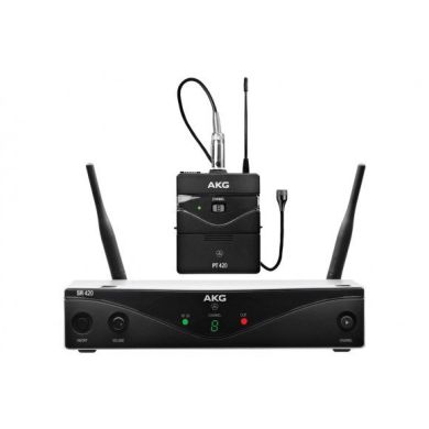 Радиосистема с петличным микрофоном AKG WMS420 PRESENTER SET Band A 3414H00010 фото