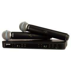 Радіосистема з двома ручними мікрофонами SHURE BLX288E/B58 78051 фото