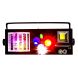 FREE COLOR FX4 Boombox Световой LED эффект
