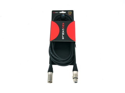 Мікрофонний кабель ABCCABLS MA008L10 XLR-XLR 10m MA008L10 фото