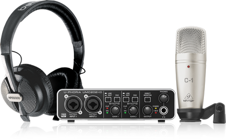 Комплект для звукозапису BEHRINGER U-PHORIA STUDIO PRO 87045 фото