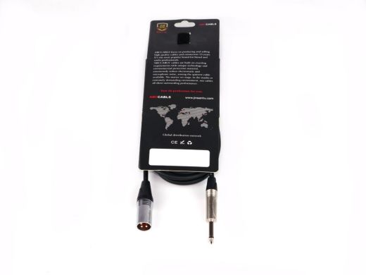 Мікрофонний кабель ABCCABLS MA015L2 Jack Mono-XLR male 2m MA015L2 фото